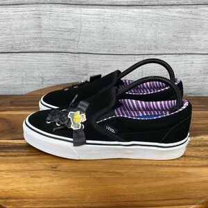 Vans Disney Nightmare Before Christmas Classic Slip On Shoes Haunted Toys Size 8